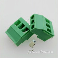 Se pueden empalmar los bloques de terminales de PCB tipo tornillo de tono de 5.0 mm